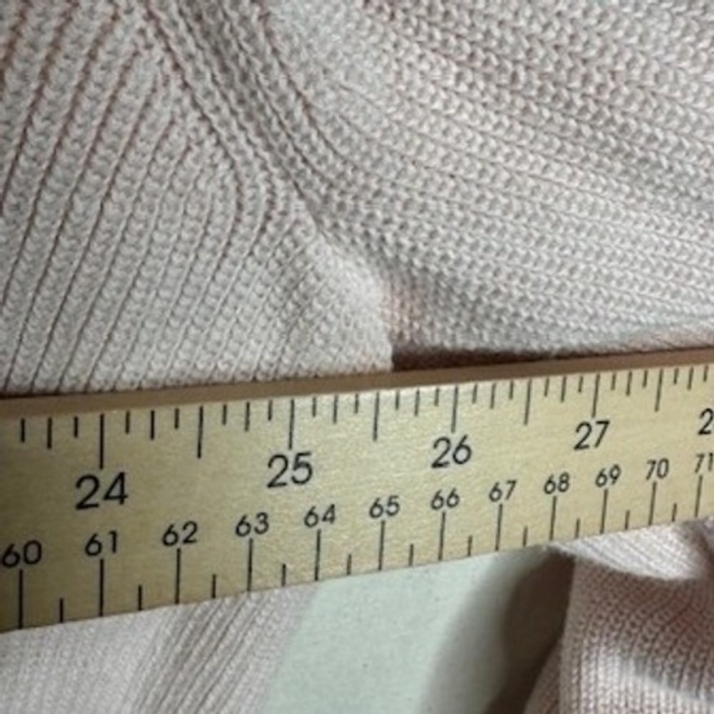 Loft Ribbed Open Long Sleeve Cardigan size‎ XL Pink - Picture 6 of 7